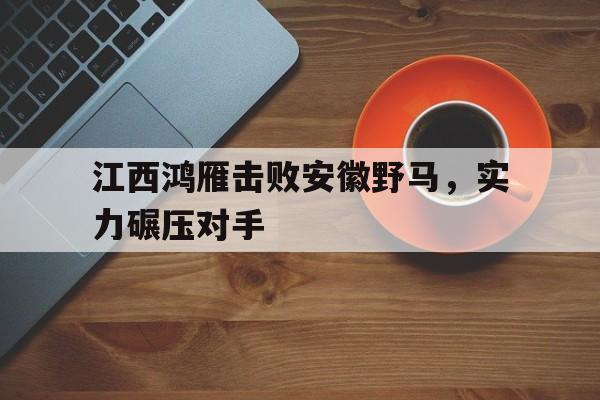江西鸿雁击败安徽野马,实力碾压对手 江西鸿雁击败安徽野马,实力碾压对手