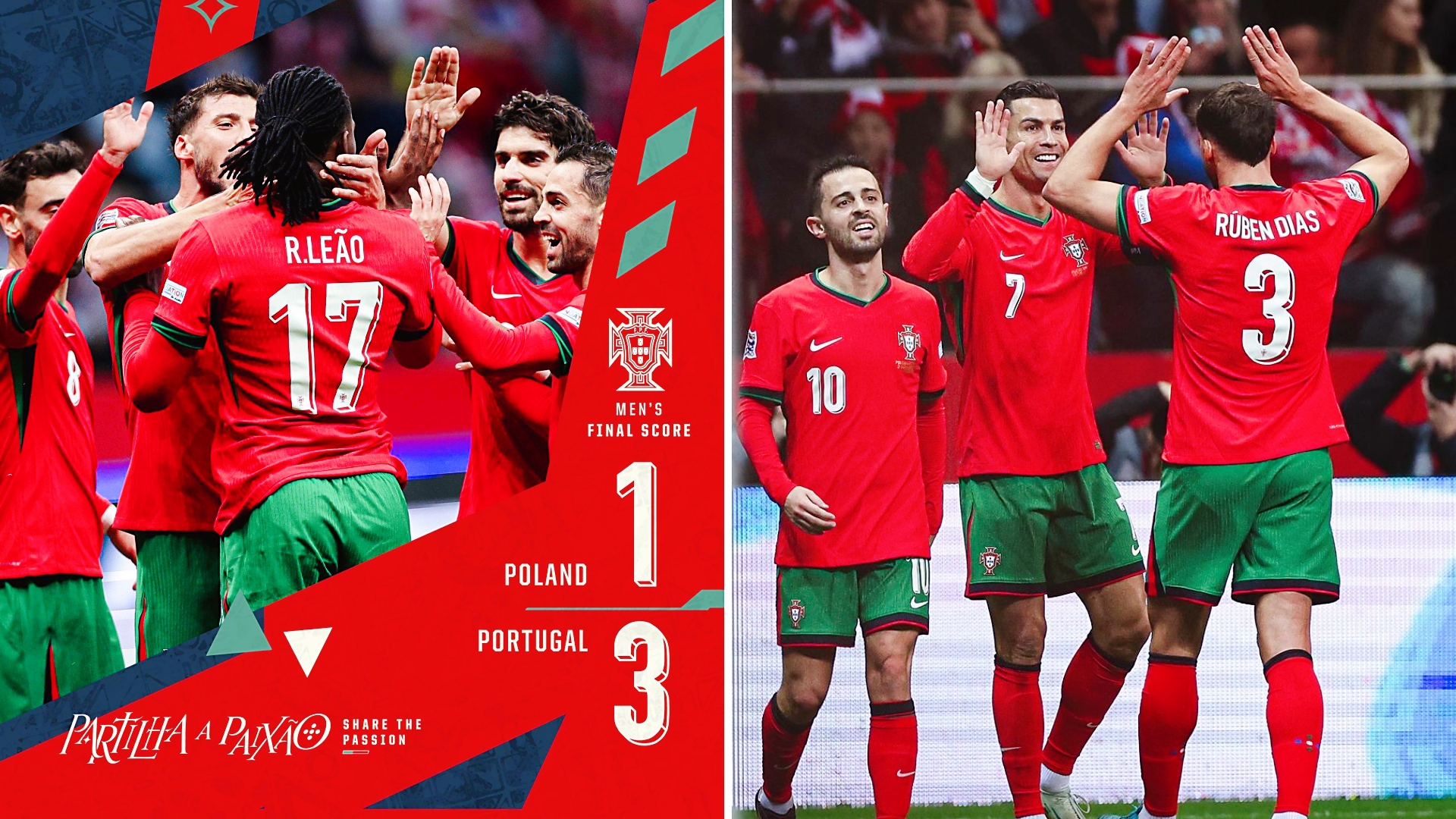 葡萄牙国家队成功晋级欧国联四强的简单介绍 葡萄牙国家队成功晋级欧国联四强的简单介绍