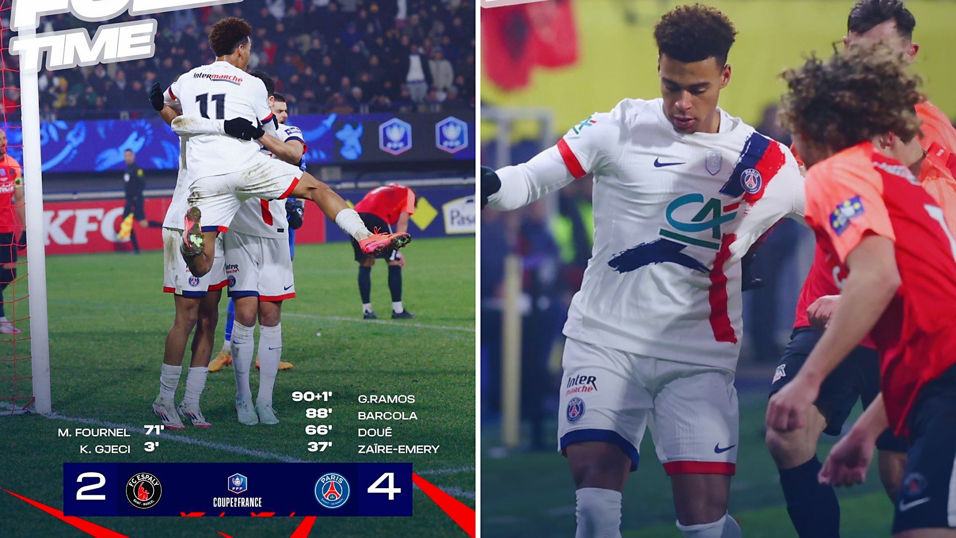 包含巴黎客场不敌对手，前景堪忧的词条