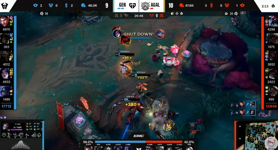 GEN绝杀V5，Canyon打出惊人五杀半决赛3:1（广州）